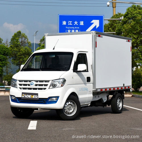 245km Long Range New Energy Electric Mini Truck 1232kg 1ton Mini Electric Pickup Truck For Sale